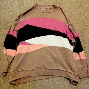 Multi color sweater